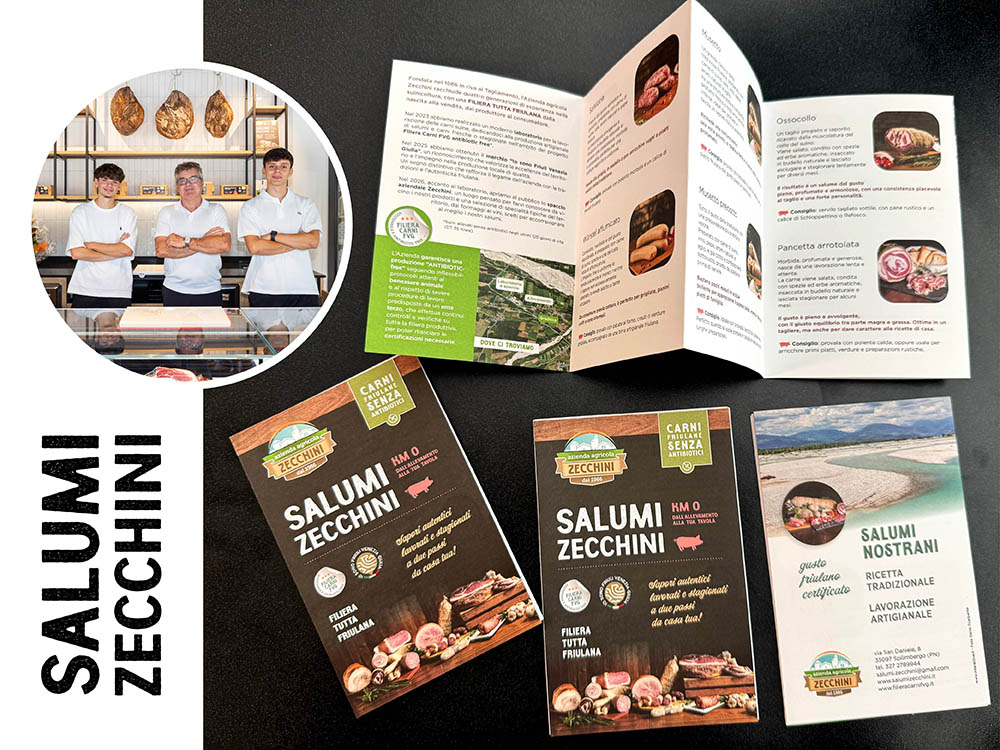 Salumi Zecchini depliant
